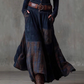 🔥Hot Sale Offers-Vintage Stand Collar Button-Down Swing Dress