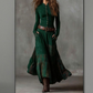 🔥Hot Sale Offers-Vintage Stand Collar Button-Down Swing Dress