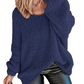 Women's Crewneck Loose Pullover Sweater