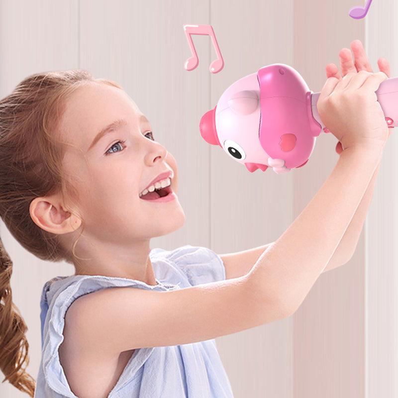 2-in-1 Bluetooth & Microphone Toy for Kids