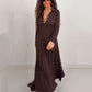 🔥New arrivals offer-Women’s Fit & Flare Knit Maxi Dress