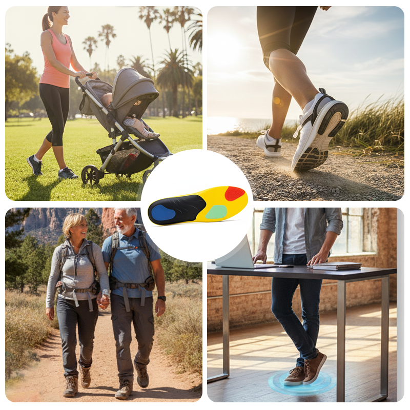 🔥Hot Sale Offers-Professional Sport Insoles with Arch Support & Shock Absorption