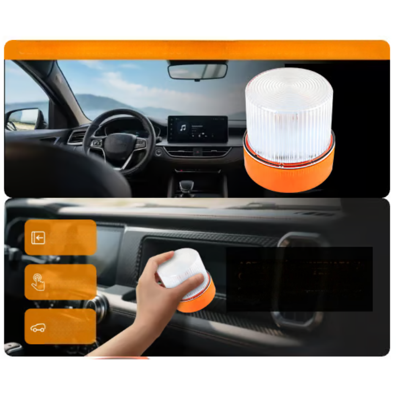 High-Visibility Car Roof Magnetic LED Emergency Light