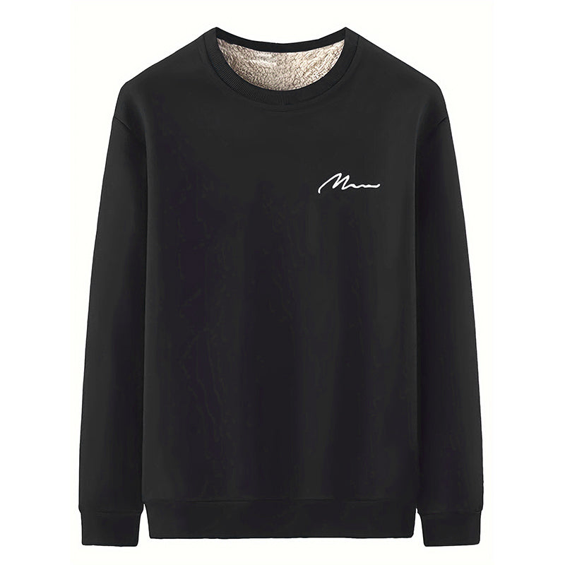 Men's Thermal Lined Crewneck Sweatshirt🚛Free Shiping