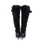 Women's High-Heel Slouchy Over-the-Knee Boots