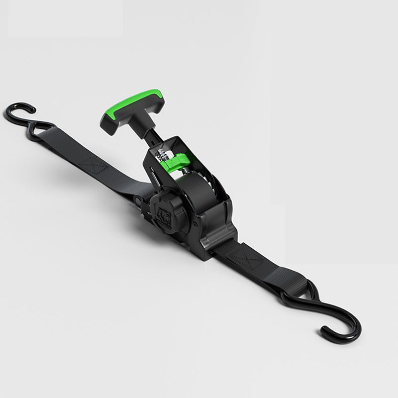 🔥Limited-time offer-Heavy-Duty Retractable Ratchet Tie-Down Strap