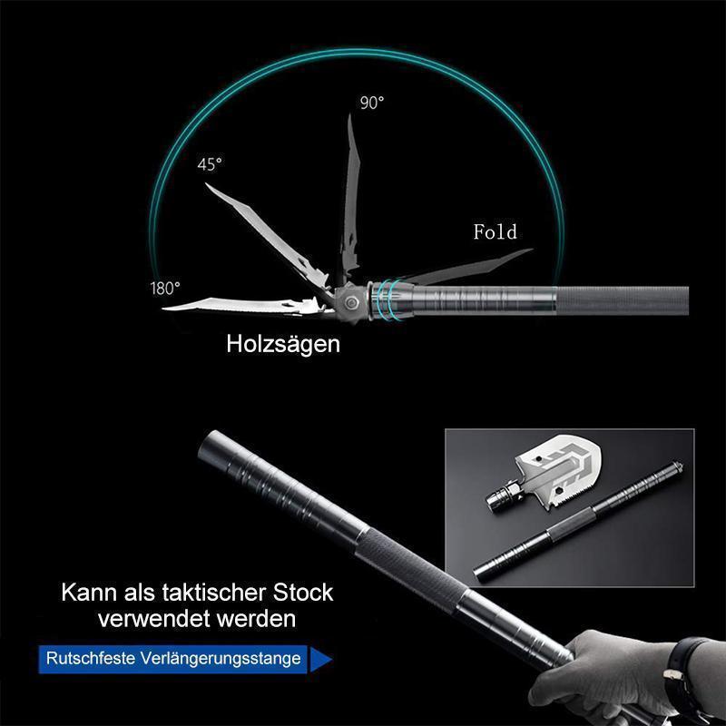 Portable Military Folding Outdoor Multi-Purpose Shovel