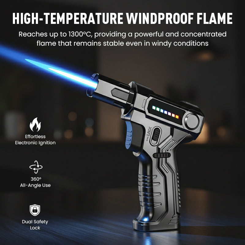 🔥While Supplies Last 60% OFF!🎉 Refillable Adjustable Butane Torch Lighter