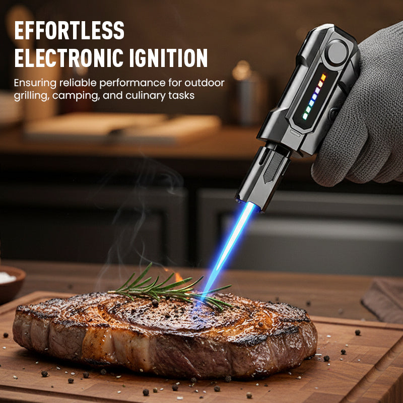 🔥While Supplies Last 60% OFF!🎉 Refillable Adjustable Butane Torch Lighter