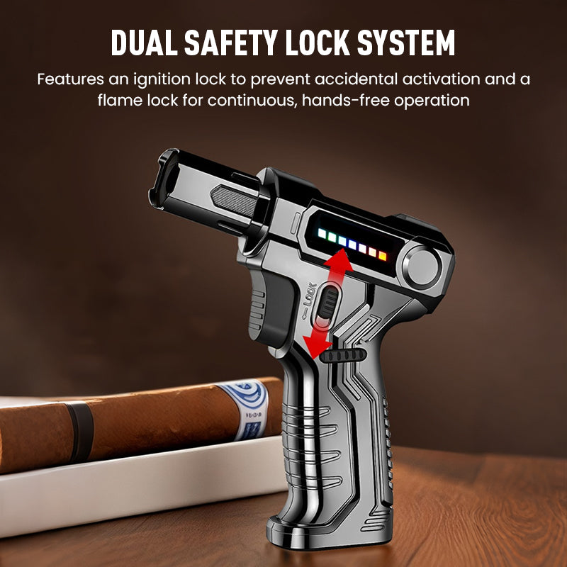 🔥While Supplies Last 60% OFF!🎉 Refillable Adjustable Butane Torch Lighter