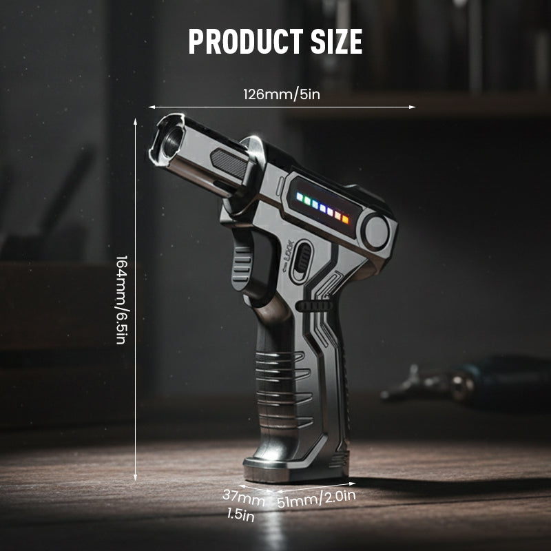 🔥While Supplies Last 60% OFF!🎉 Refillable Adjustable Butane Torch Lighter