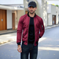 Men's Classic Zip-Up Bomber Jacket