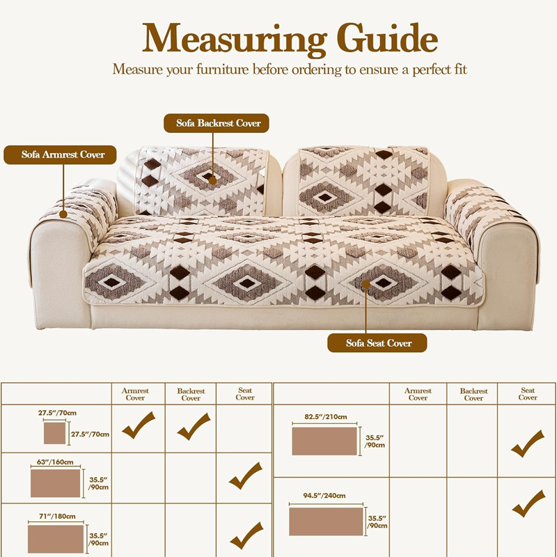 ⏳Limited-time 50% off⏰Modern Geometric Plush Sofa Cover🛋️ | Style & Protection for Your Living Room✨