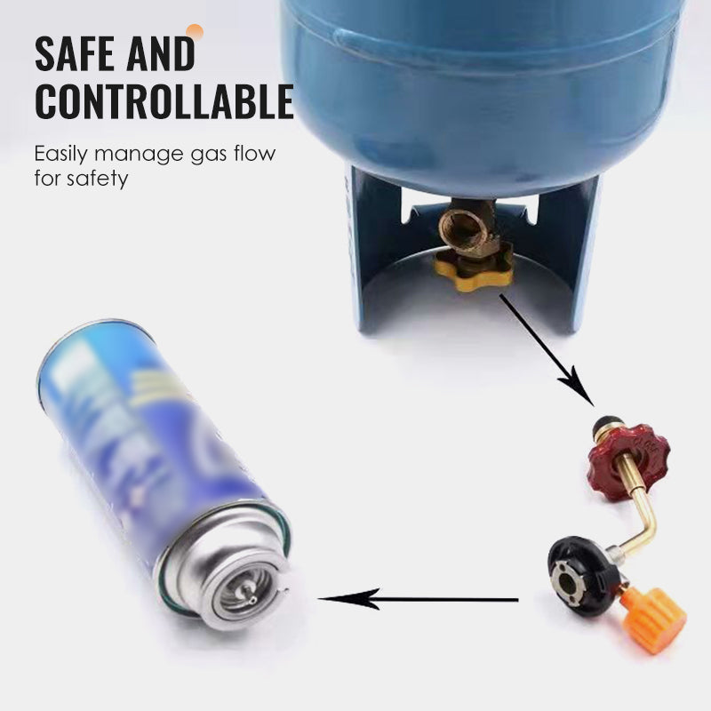 🔥Hot Sale🔥Outdoor Gas Canister Refill Adapter