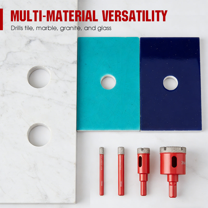 Professional Dry Drilling Hole Saw Kit (6-35mm)