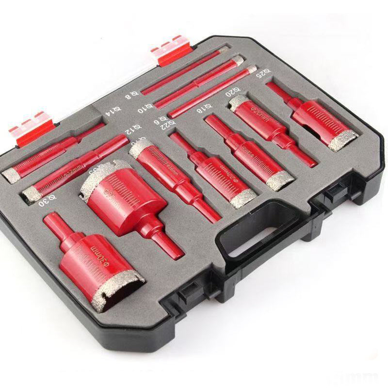 Professional Dry Drilling Hole Saw Kit (6-35mm)