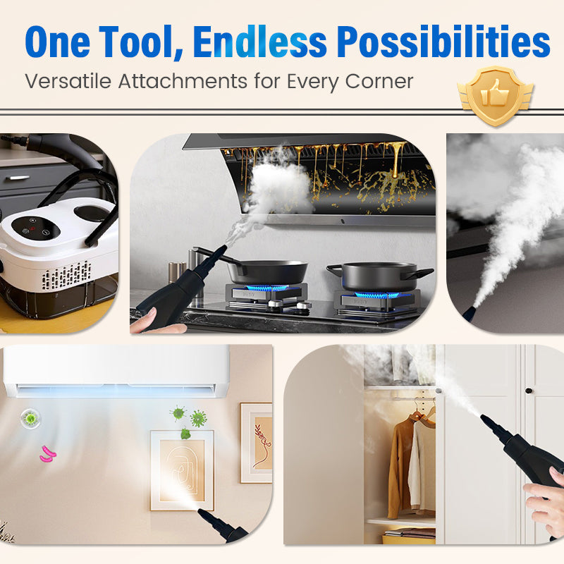 📢📢60% OFF !!!⏰Multifunctional High-Temperature Steam Cleaner for Home