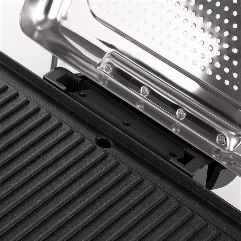 ⏳Limited-time 50% off⏰2200W Smokeless Indoor Grill with Non-Stick Plate🥩