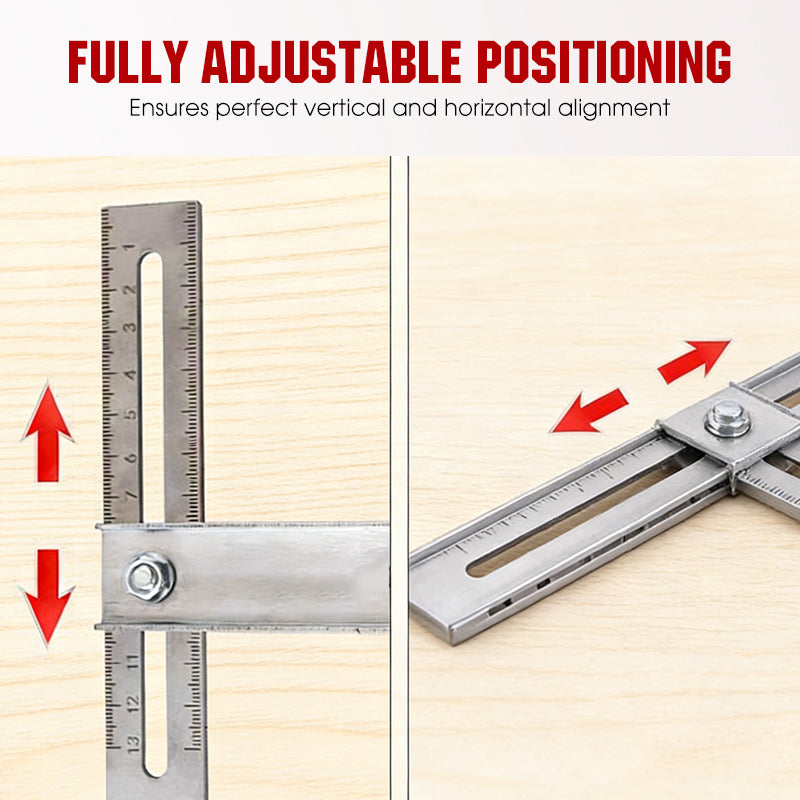 Precise Adjustable Cabinet Hardware Jig