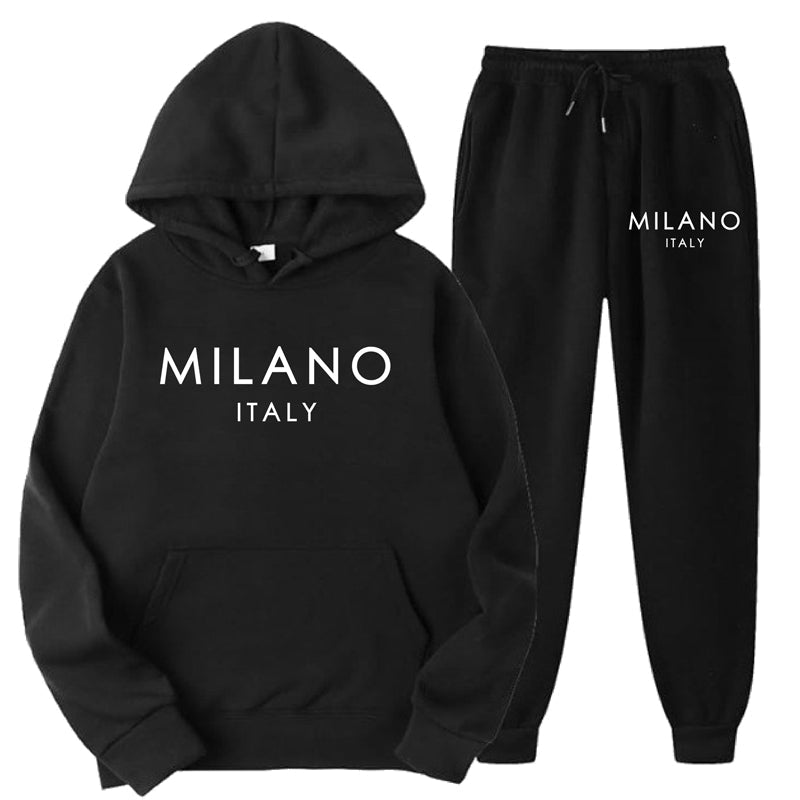 🔥Hot Sale Offers-Men's 2-Piece Hooded Tracksuit Set | Comfort & Style