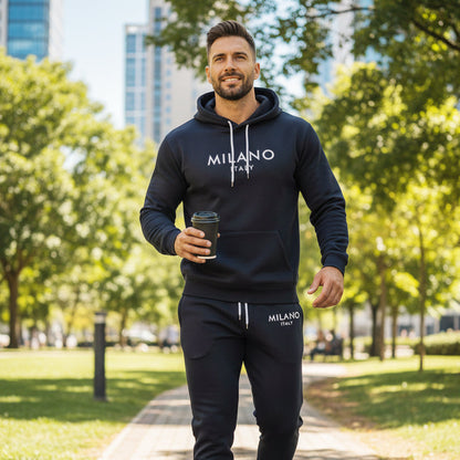 🔥Hot Sale Offers-Men's 2-Piece Hooded Tracksuit Set | Comfort & Style