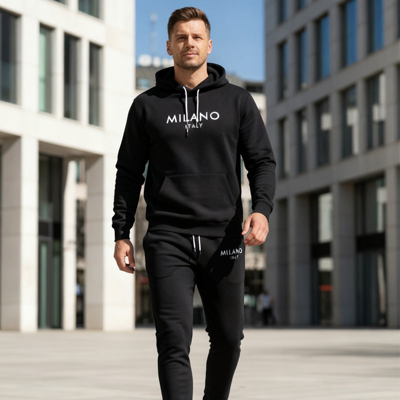 🔥Hot Sale Offers-Men's 2-Piece Hooded Tracksuit Set | Comfort & Style