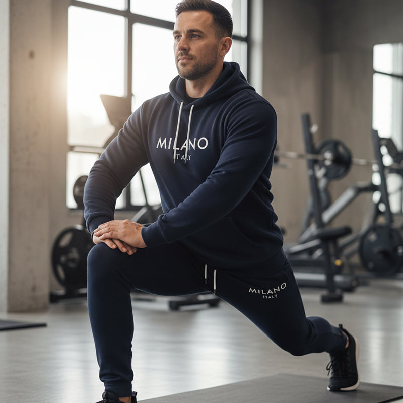 🔥Hot Sale Offers-Men's 2-Piece Hooded Tracksuit Set | Comfort & Style