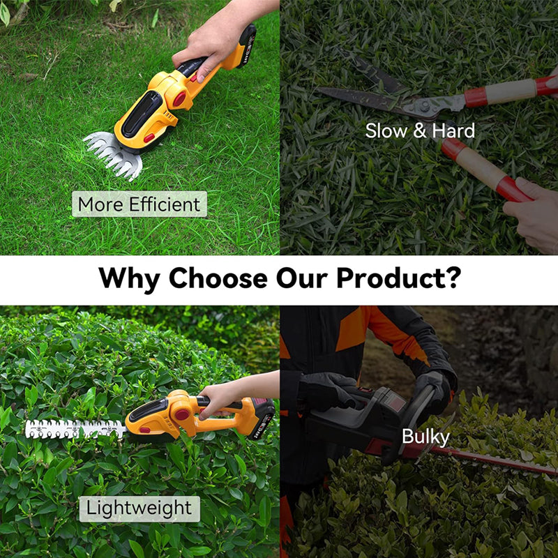 🎅Christmas Pre Sale 50% OFF🎁2-in-1 Handheld Hedge Trimmer