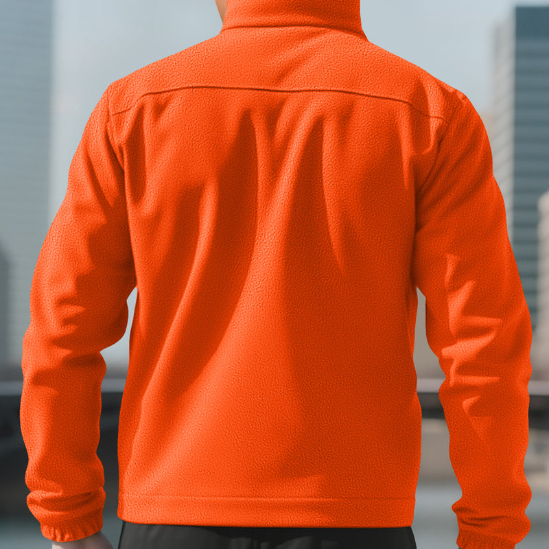 🔥Hot Sale Offers-Men's Full-Zip Warm Jacket with Pockets