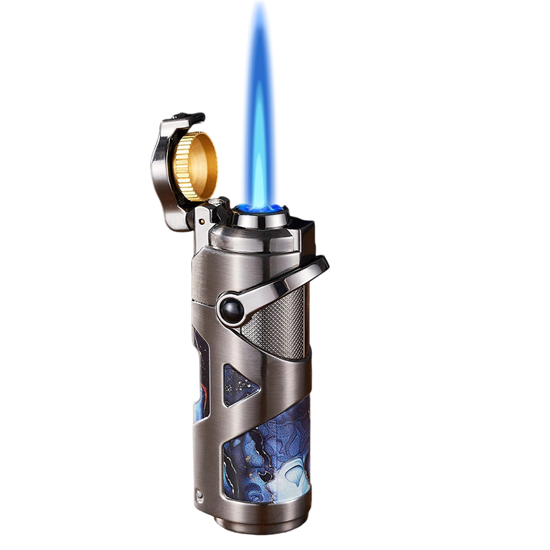 📢50 % OFF !!⏰Windproof & Multifunctional Portable Cigar Lighter