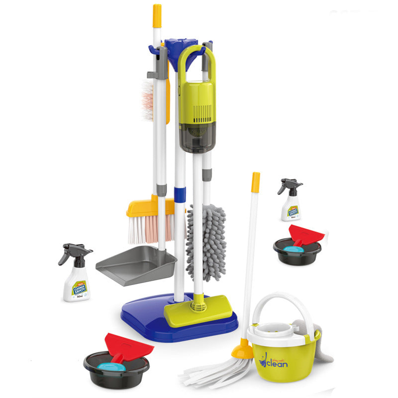 🎁 Hot Sale 50% OFF 🔥Kids Cleaning Playset with Toy Vacuum