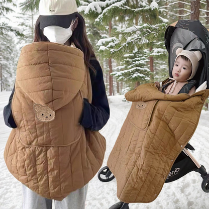 🔥Hot Sale Deals-3-in-1 Baby Carrier & Stroller Winter Cover