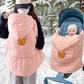 🔥Hot Sale Deals-3-in-1 Baby Carrier & Stroller Winter Cover