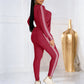 🔥Limited Time 50% OFF🏃‍♀️Women's 2-Piece Long Sleeve Tracksuit Set