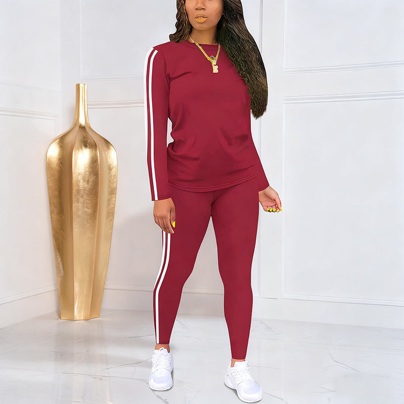 🔥Limited Time 50% OFF🏃‍♀️Women's 2-Piece Long Sleeve Tracksuit Set