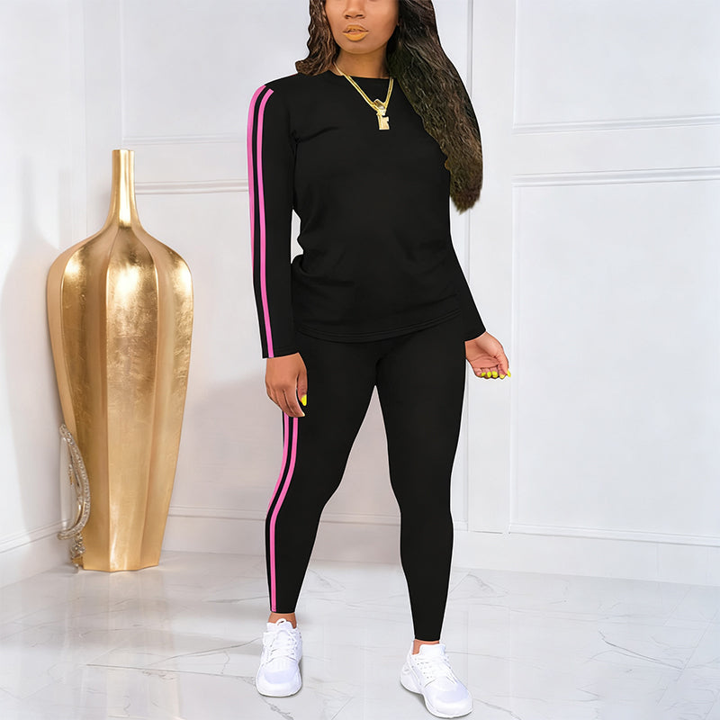 🔥Limited Time 50% OFF🏃‍♀️Women's 2-Piece Long Sleeve Tracksuit Set