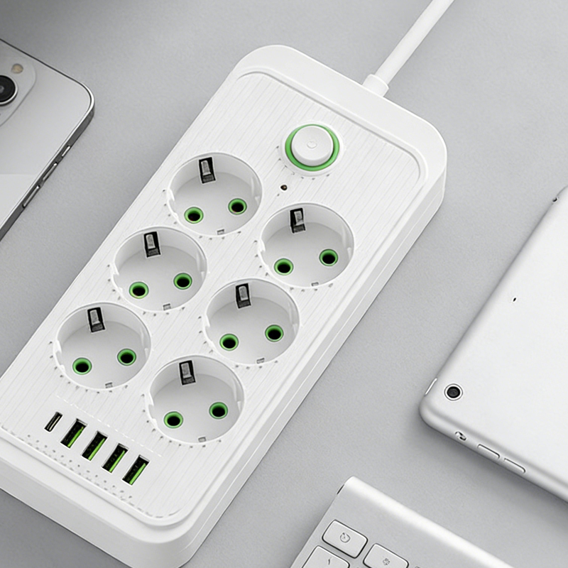 Power Strip with Multiple Outlets