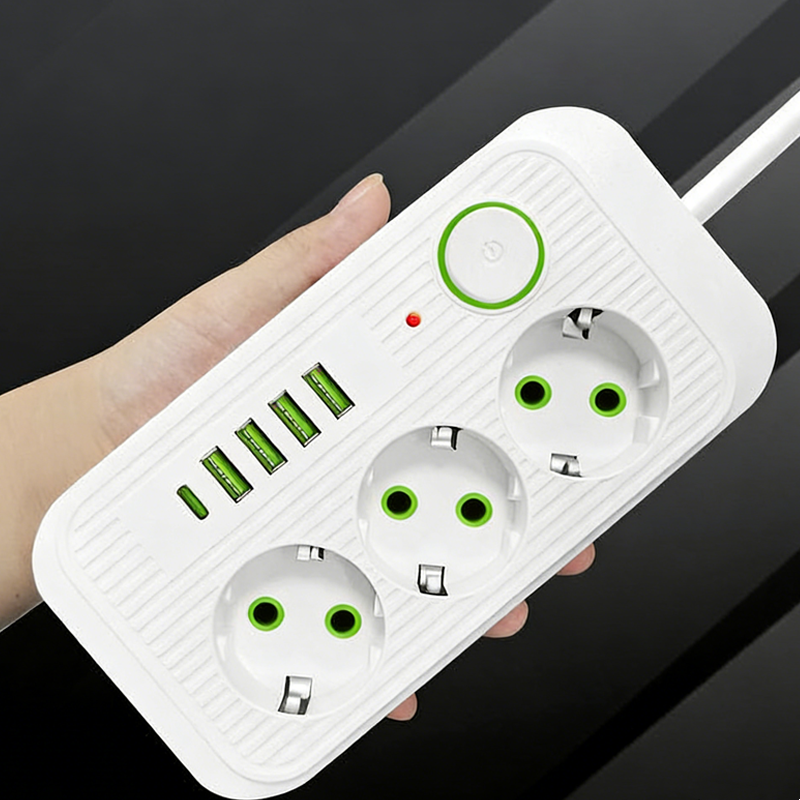 Power Strip with Multiple Outlets