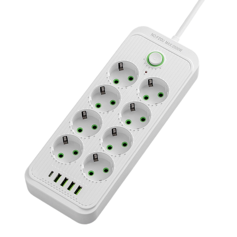 Power Strip with Multiple Outlets