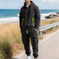 Men's Two-Piece Hooded Tracksuit Set
