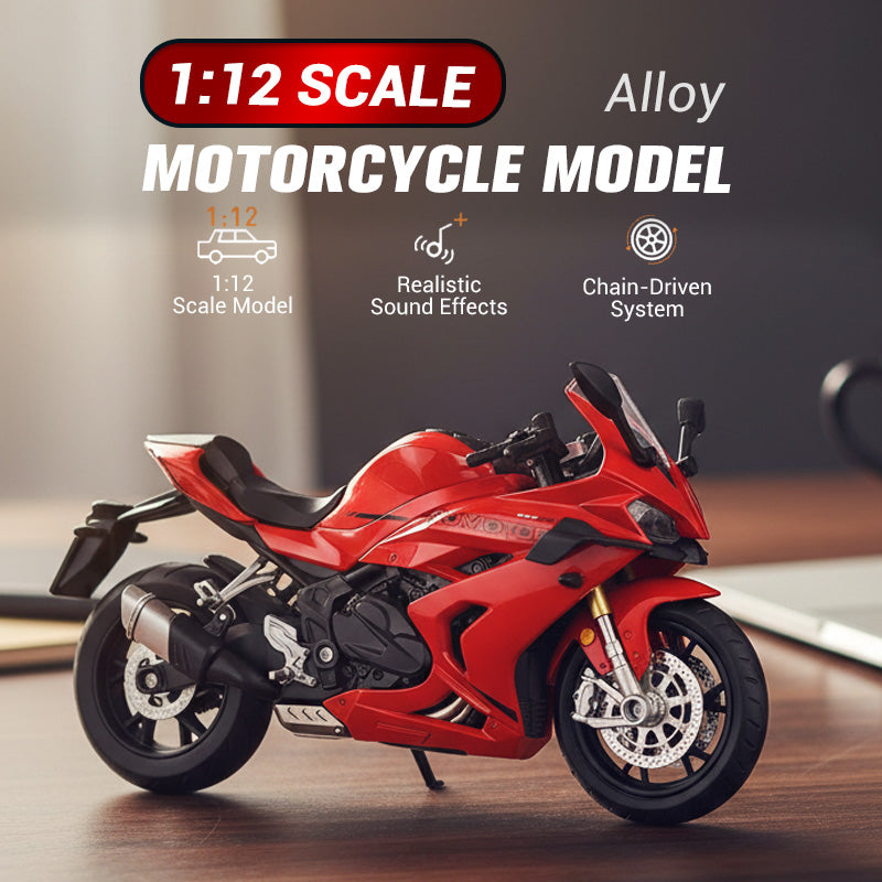 🔥Hot Sale Deals-1:12 Scale Motorcycle Model