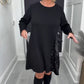 🔥New arrivals offer-Women's Long Sleeve A-Line Mini Dress