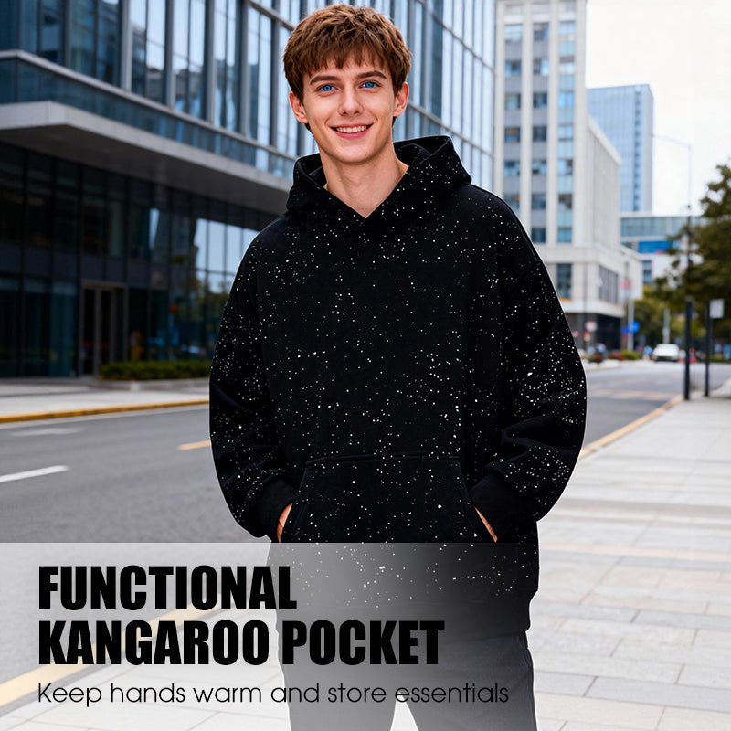 🔥Hot Sale Offers-Comfortable Starry Sky Pullover Hoodie