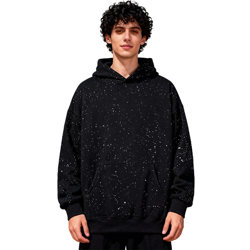 🔥Hot Sale Offers-Comfortable Starry Sky Pullover Hoodie