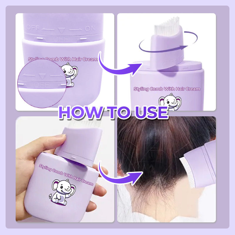 ⏰⏰Launch Offer Save 20%🔥Styling Comb With Hair Cream🦋Your Routine, Sorted✨