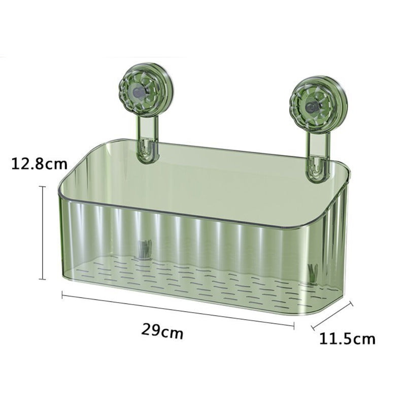 🚿Reusable No-Drill Suction Shower Shelf✨