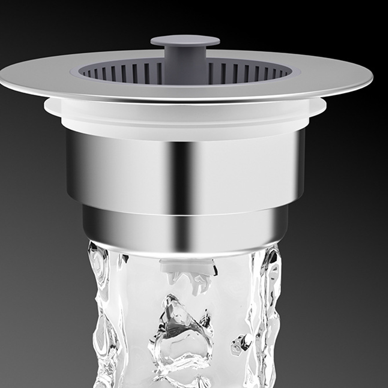 🚰 BUY 2 GET 1 FREE ! ✨ Pop-Up Sink Drain Stopper with Strainer – Clog Prevention, Easy Cleaning & Durable Design 🛡️