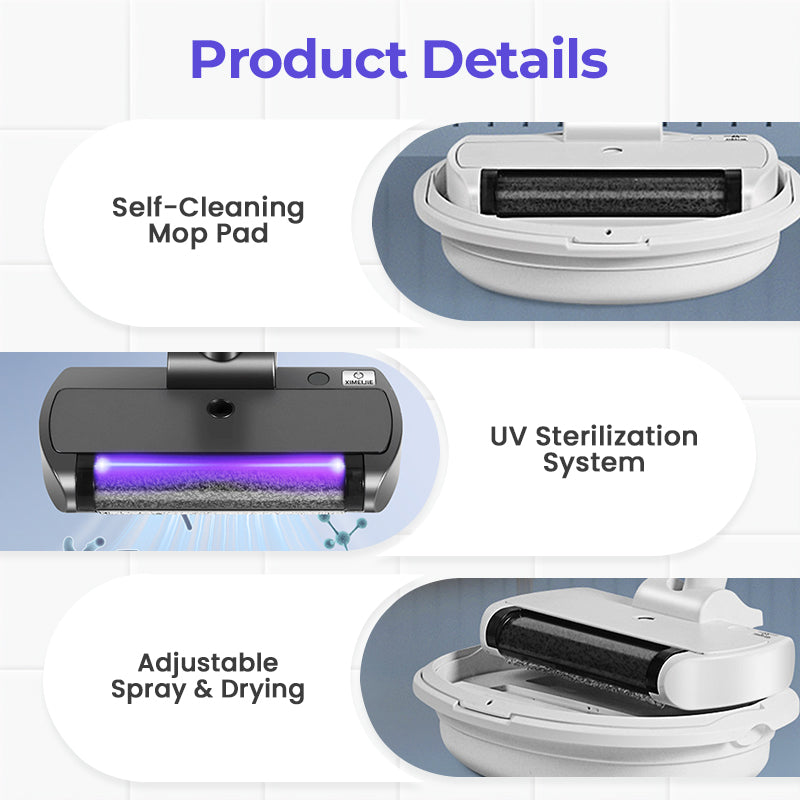 🔥New Year's Special Offer:50% OFF🎉3-in-1 Wireless Smart Floor Cleaner