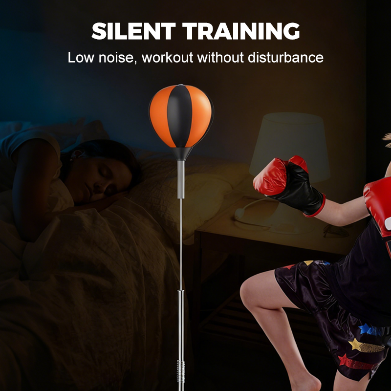 Adjustable Height Punching Bag with Stand