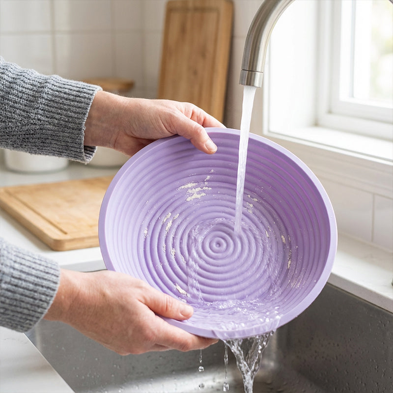 Collapsible Silicone Bread Proofing Basket